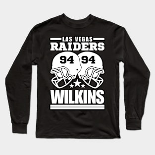 Las Vegas Raiders Wilkins 94 American Football Retro Long Sleeve T-Shirt